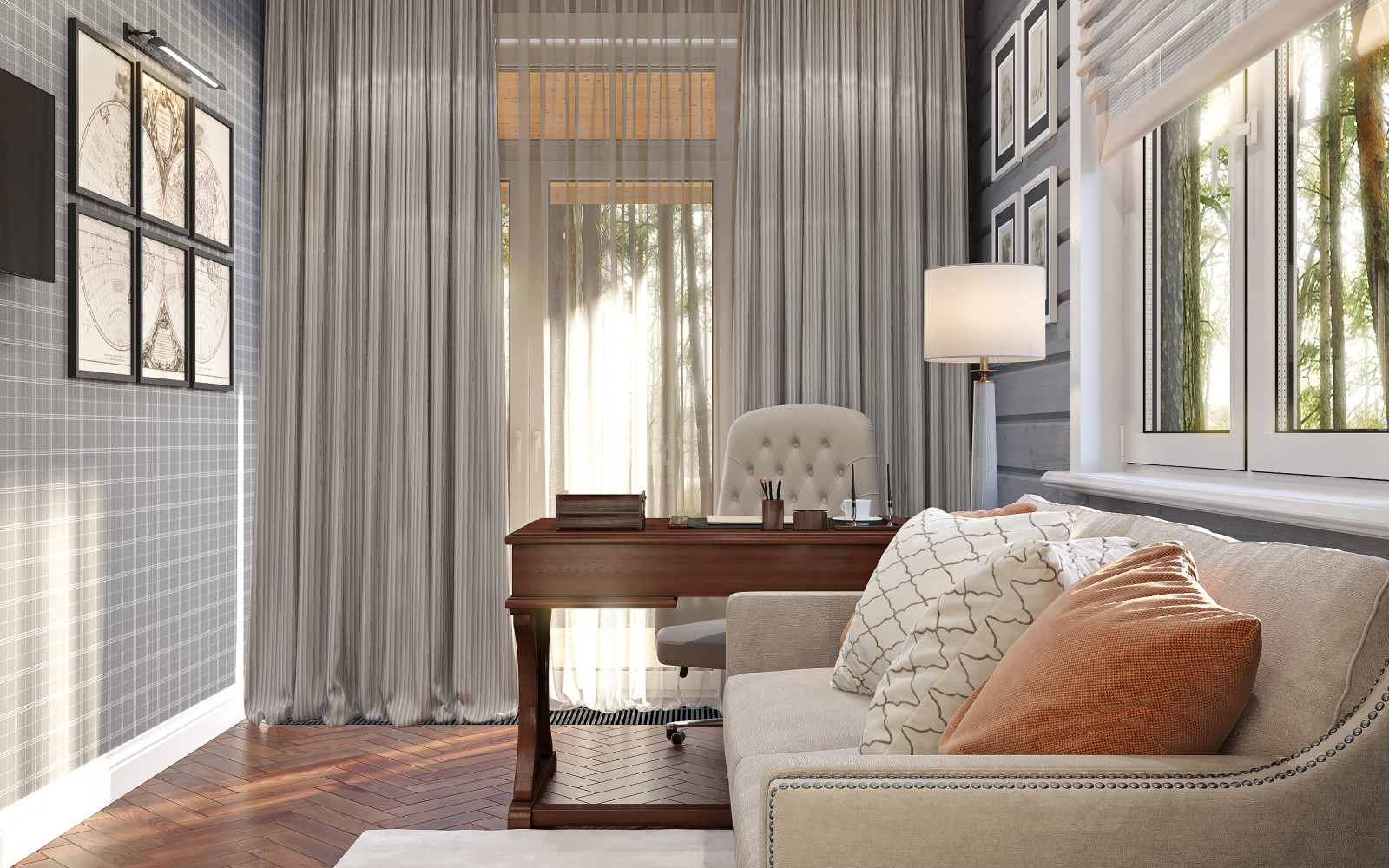 Частный жилой дом в Лобне