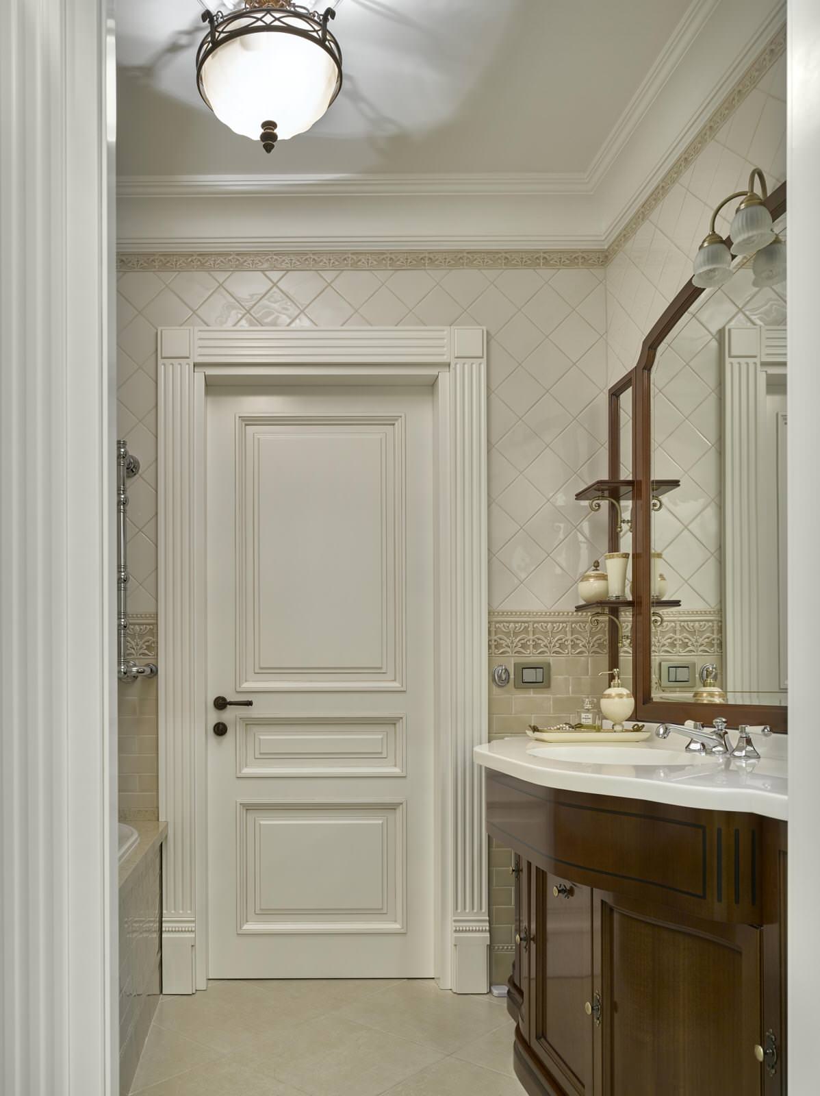 Фотосъемка интерьера квартиры на Весковском переулке для SALON Классика