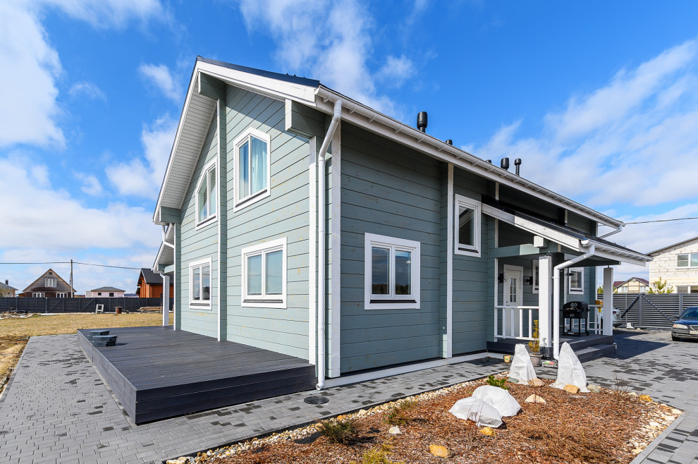 Отделка дома из бруса