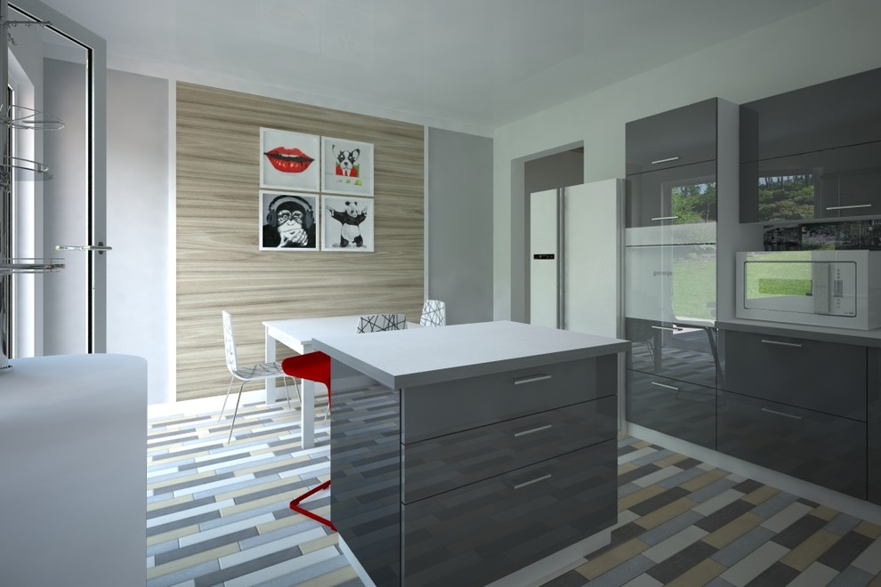 Кухня в частном доме