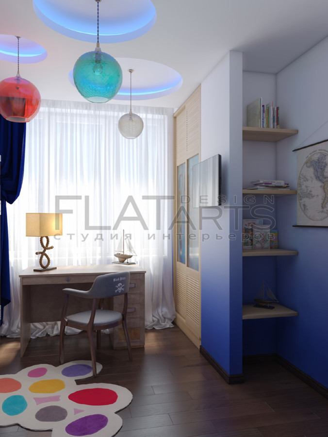 Дизайн 2-ной кв. 67кв.м. Современный стиль