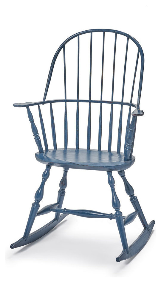Sack Back Windsor Rocking Chair, Windsor Back Rocking Chair Cushions
