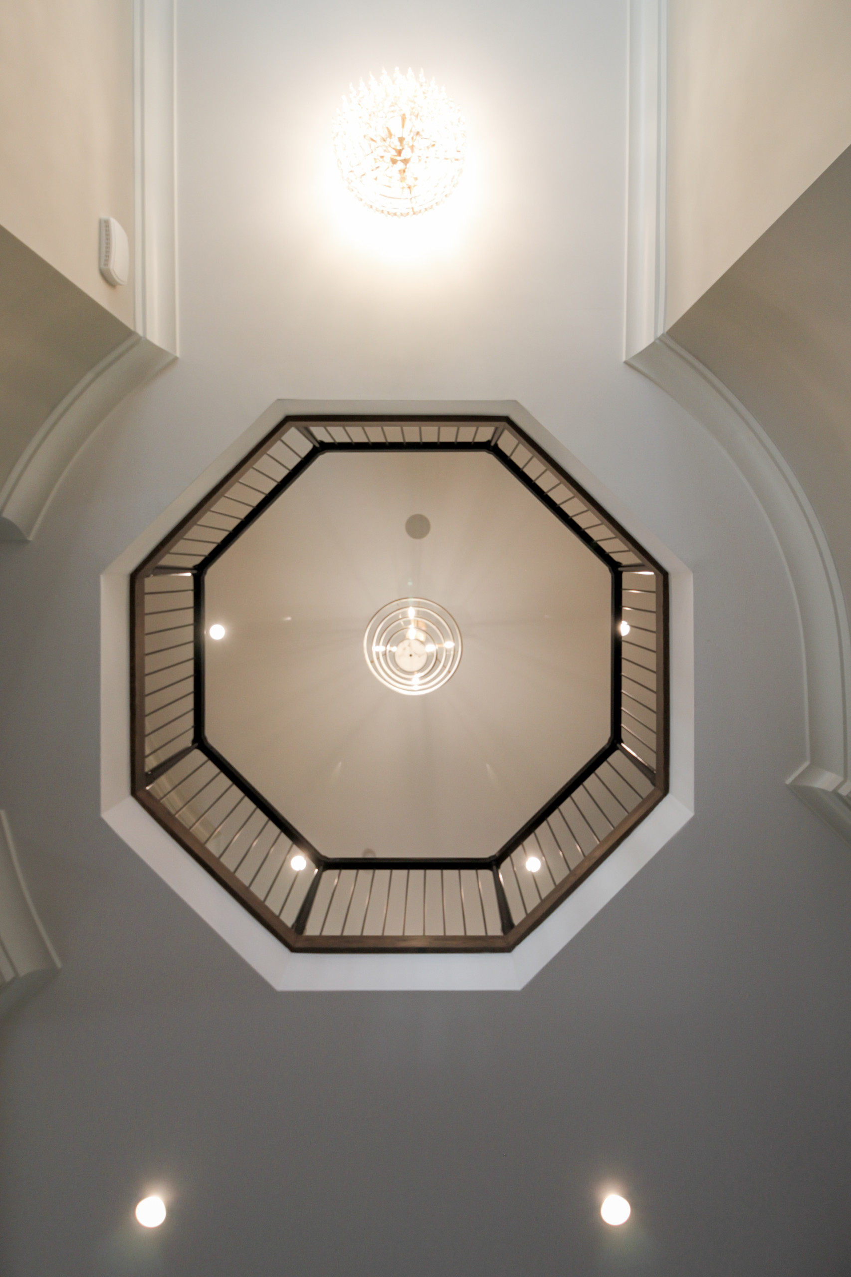 89_Eclectic and Edgy Staircase in French Contemporary Residence, McLean VA 2210