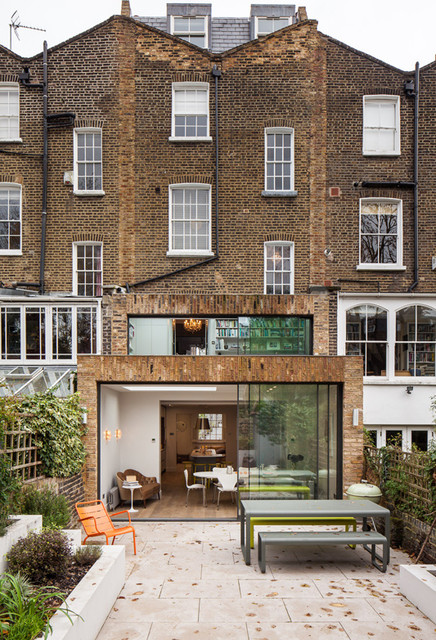 Caledonian rear extension contemporary-exterior