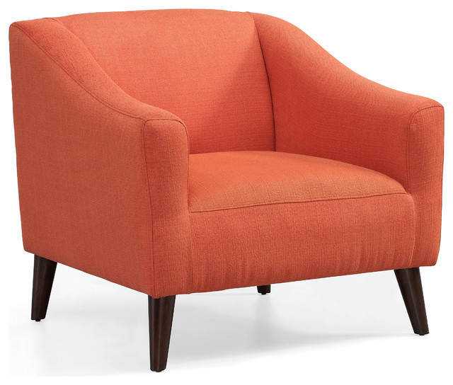 Quincy Arm Chair Rust - Contemporary - Armchairs & Accent Chairs - by ...