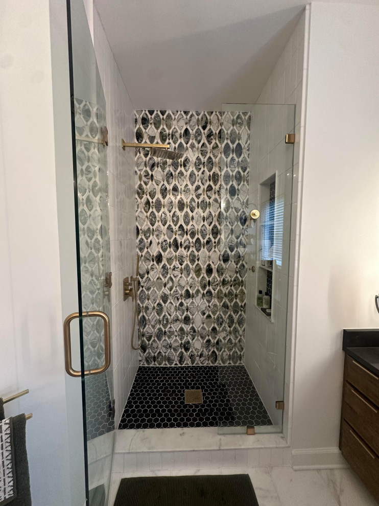 Lovely Tiled Shower