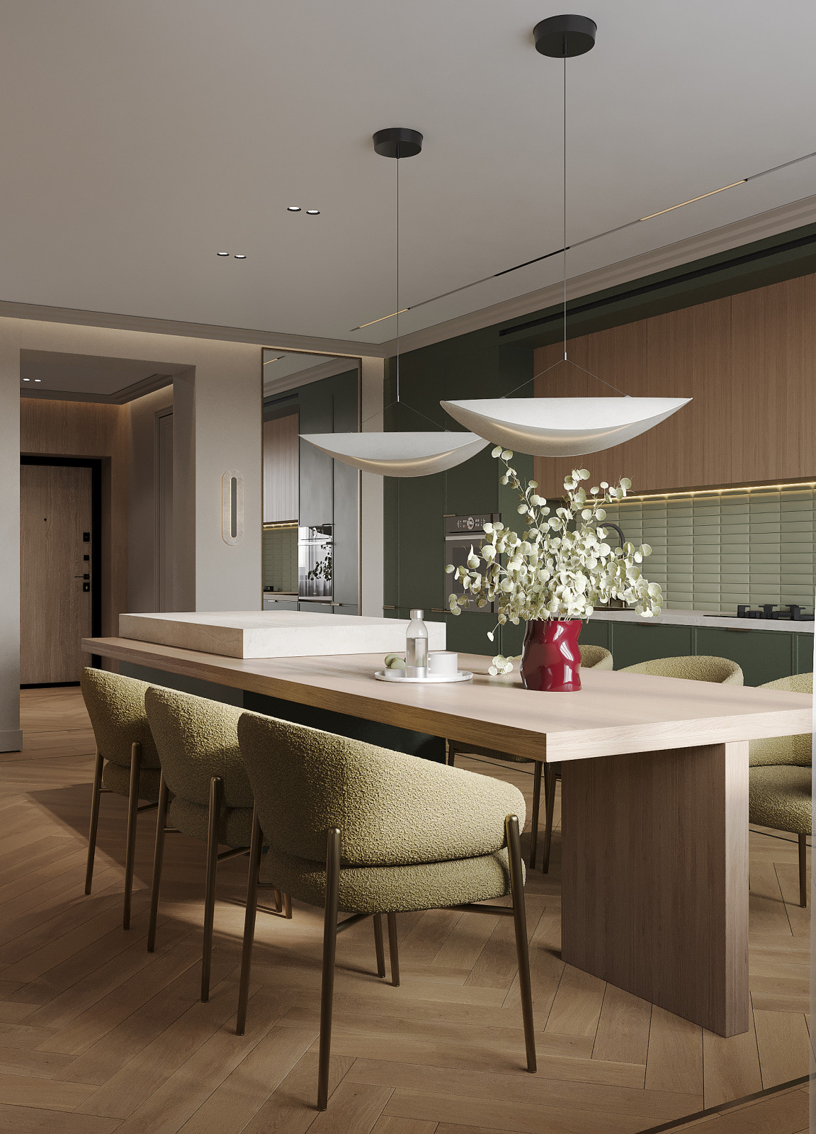 интерьер квартиры, Татарстан, Альметьевск, 150м2