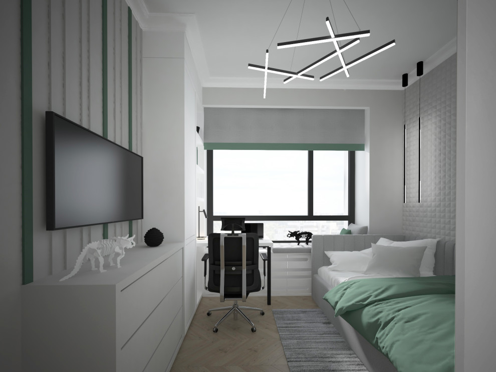 Квартира в современном стиле. ЖК "Остров"