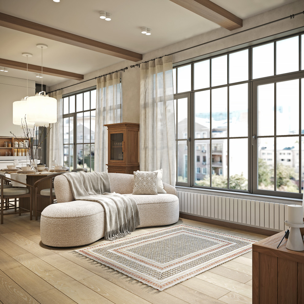 Дизайн-проект квартиры в центре 50.1 кв.м