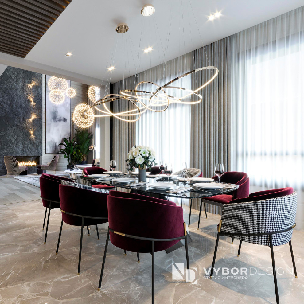 Дизайн интерьера дома из бруса