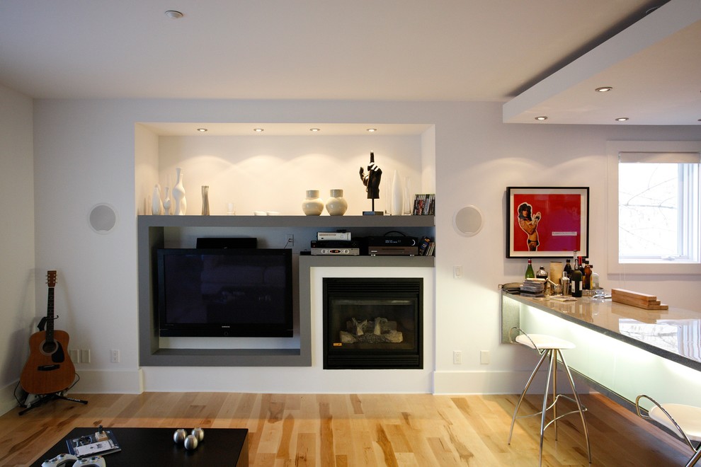 Rectangle - Modern - Living Room - Calgary - by rectangle design inc
