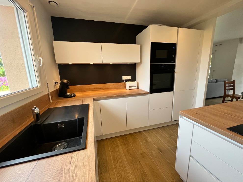 Idée de décoration pour une cuisine.