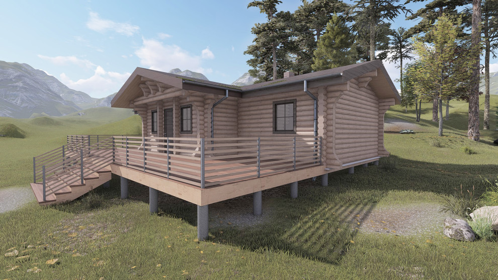 Охотничий домик в Республике Алтай (2018г.)