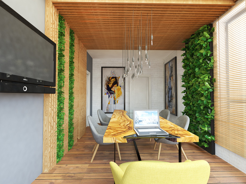 Офисы в стиле "Лофт" с яркими акцентами.