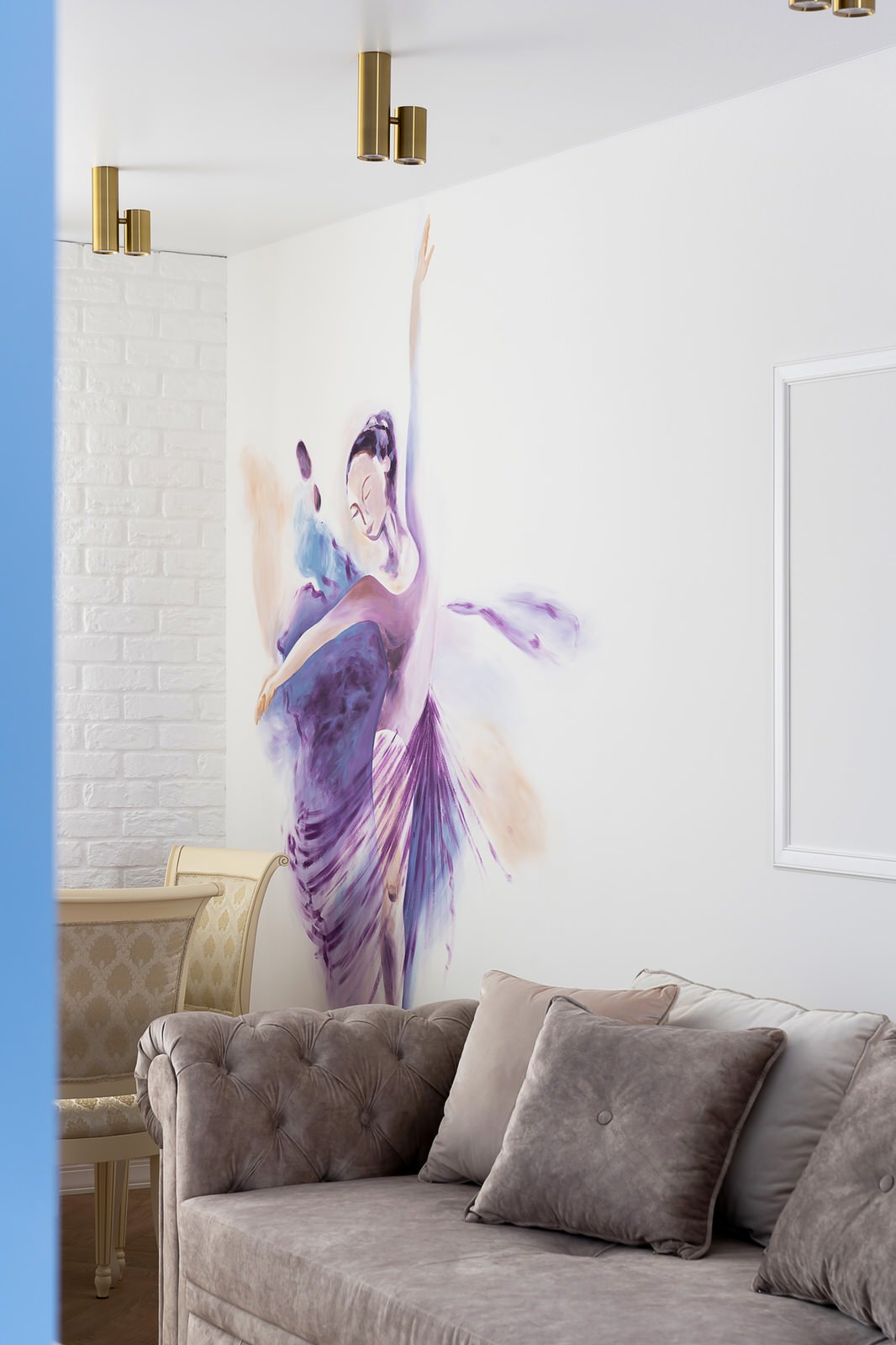 Реализованный дизайн проект квартиры ЖК "Театральный"