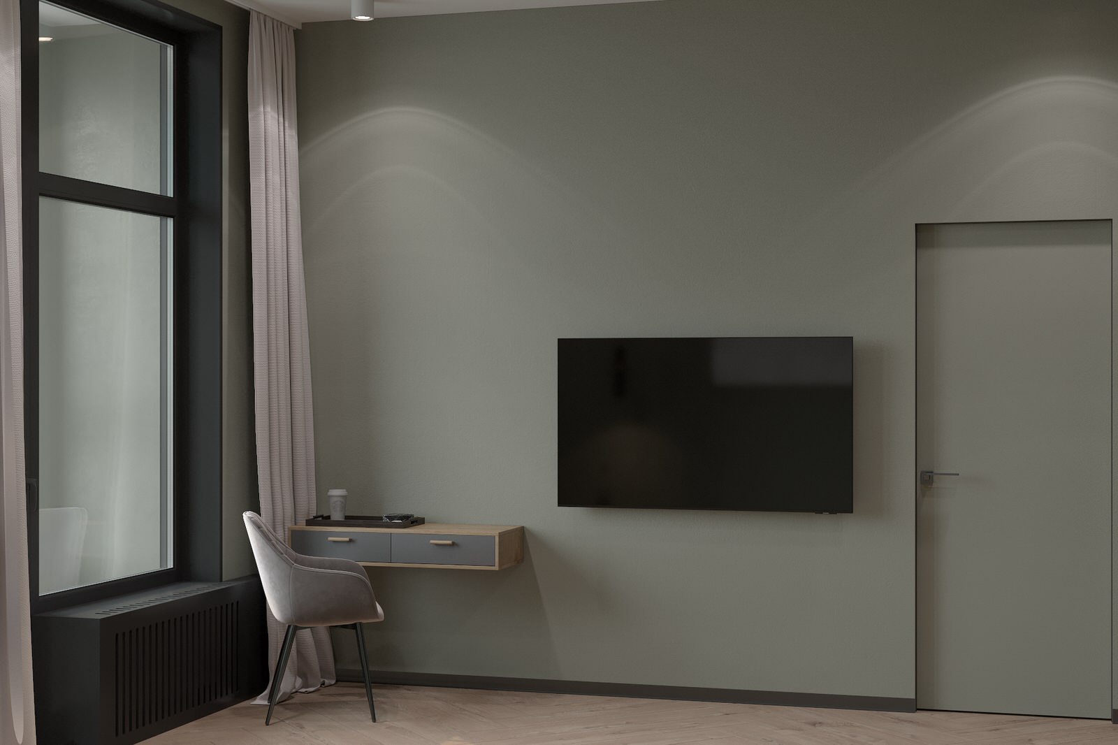 Проект квартиры евродвушки