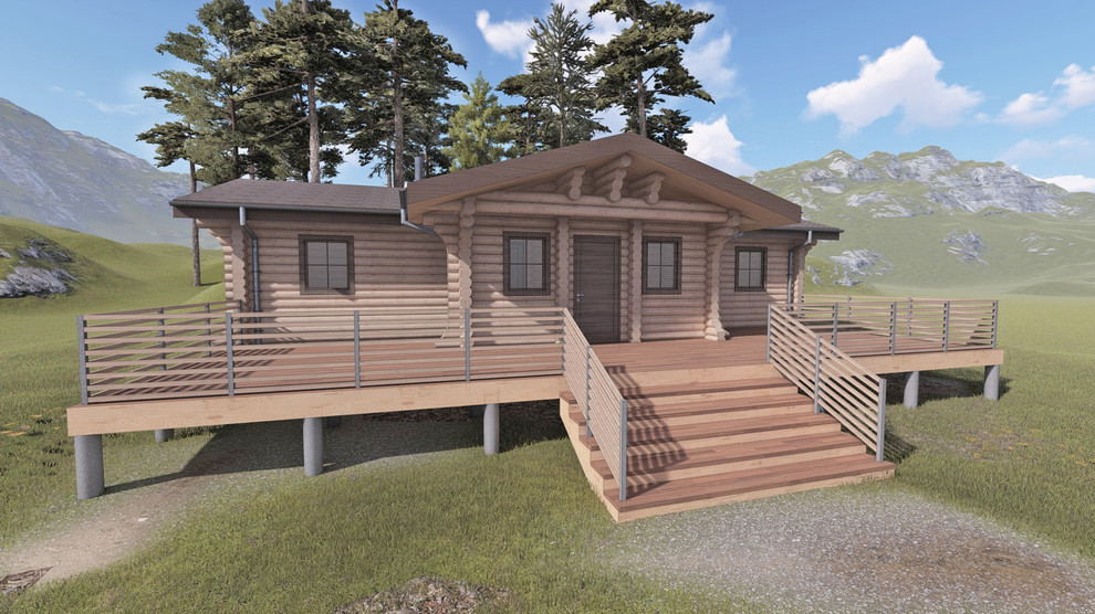 Охотничий домик в Республике Алтай (2018г.)