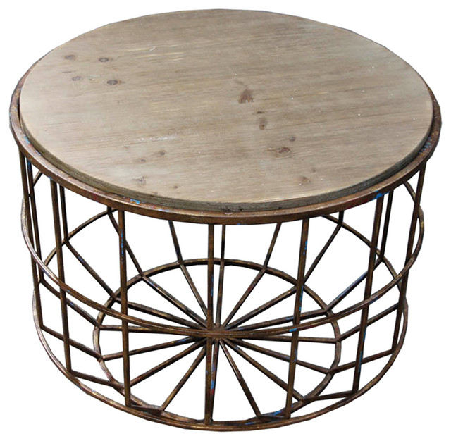 Koji Metal Round Small Table Brown Coffee Tables Koji Metal Round Small Table Brown Coffee Tables