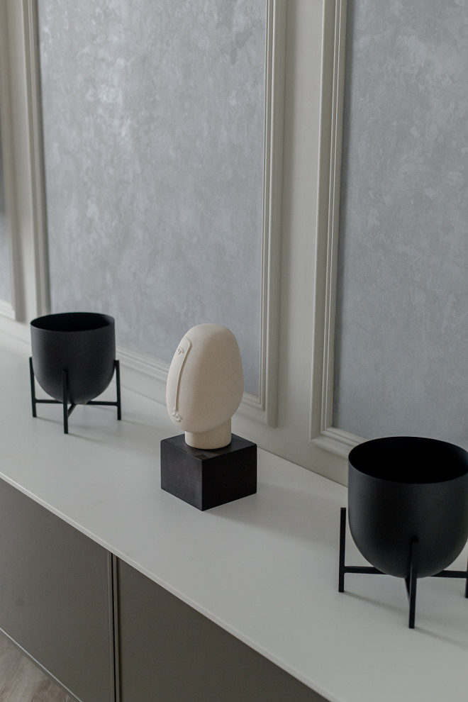 Реализация гостиной в стиле "Современная классика"