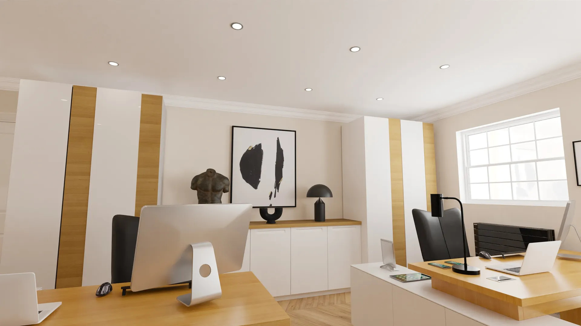 Rénovation complète, réunification de plusieurs appartements d'un petit immeuble