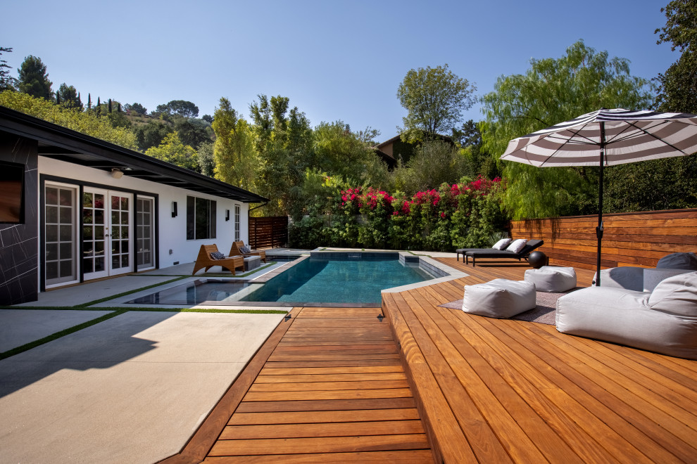 Complete Backyard Remodel in Sherman Oaks - Exterior - Los Angeles - by ...