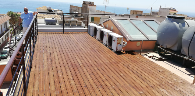 La terrazza di Stefano modern-traedaeck