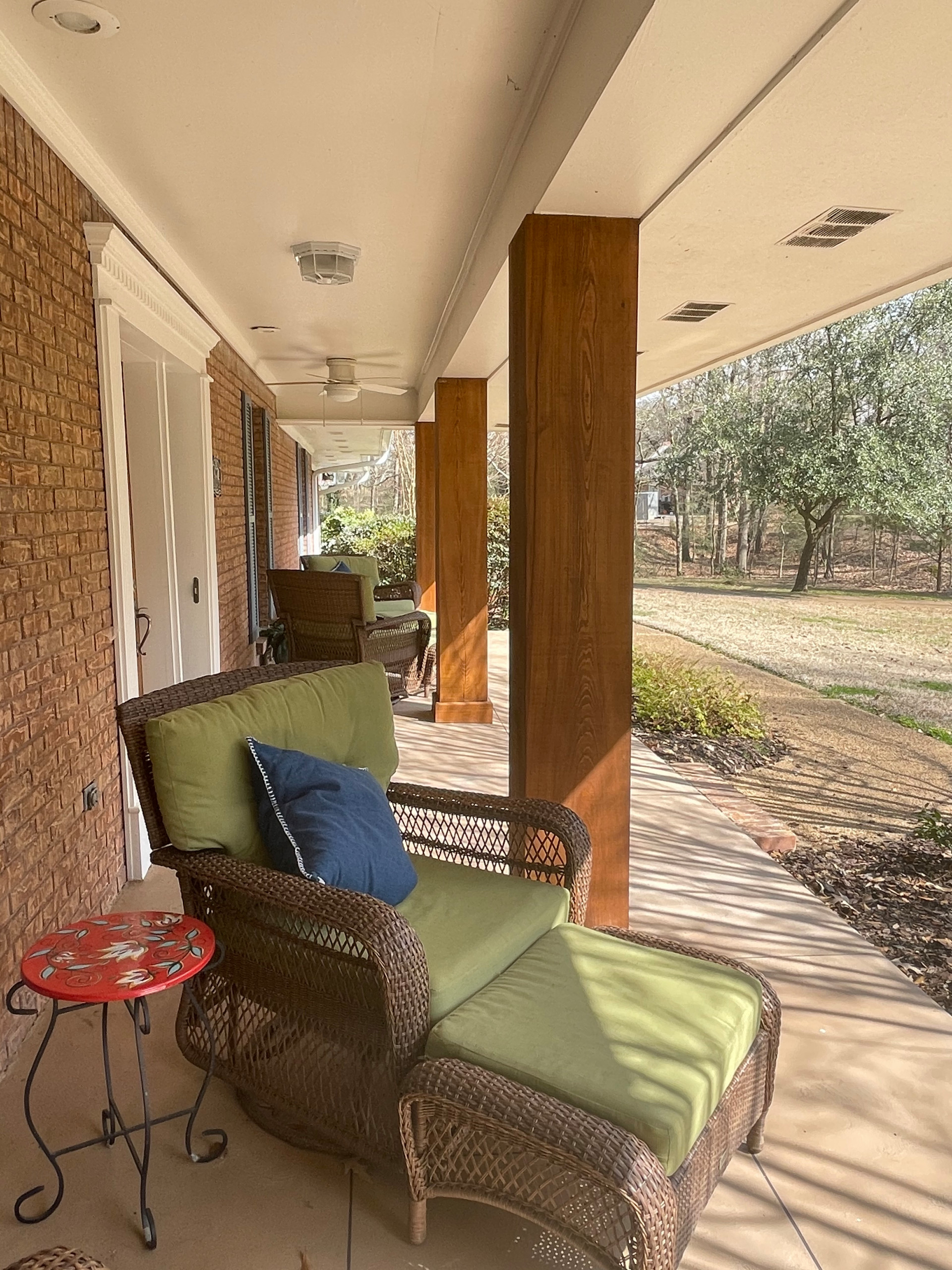 Exterior / Front Porch @ Quail Run, Madison, MS