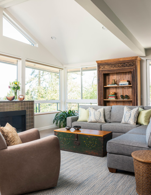First Hill contemporary-living-room