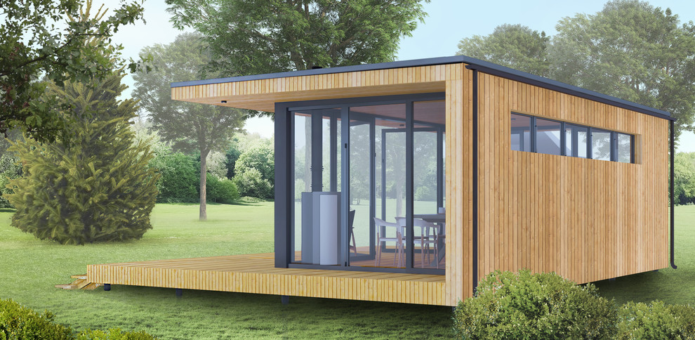 Гриль-зона в блок-контейнере