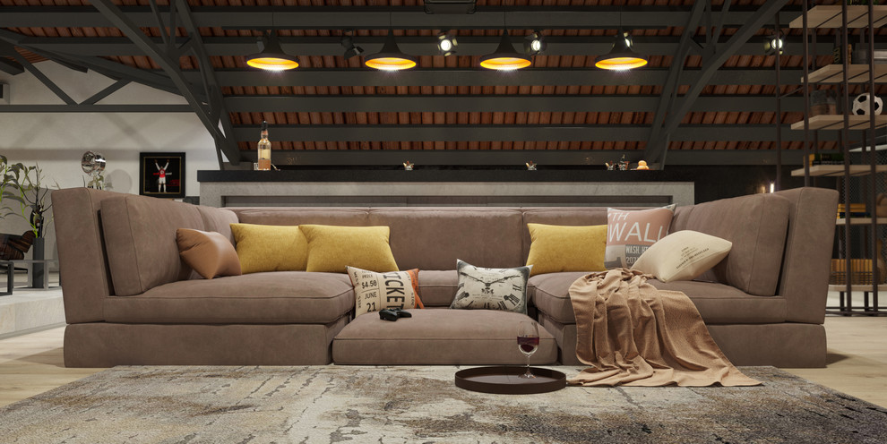 2-уровневая холостяцкая квартира