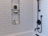 Farmhouse Bathroom by Designed By RL