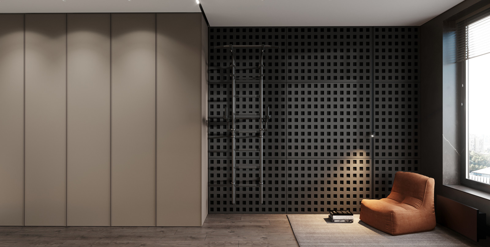 Дизайн интерьера трехкомнатной квартиры в ЖК Futurist