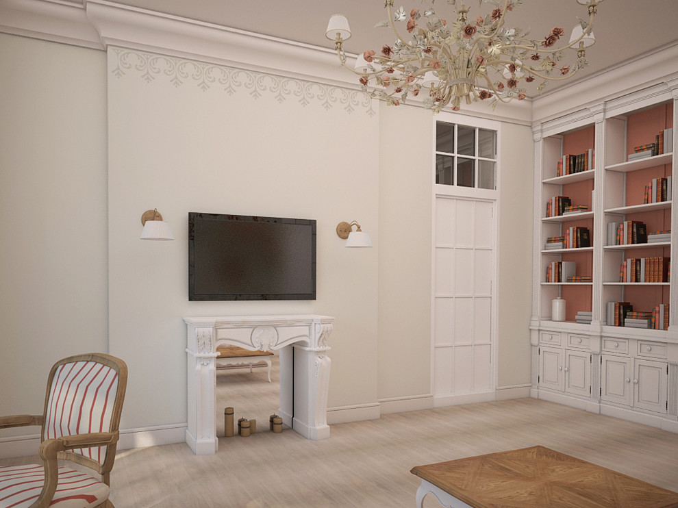 Интерьер коттеджа в стиле прованс в поселке Монтевиль