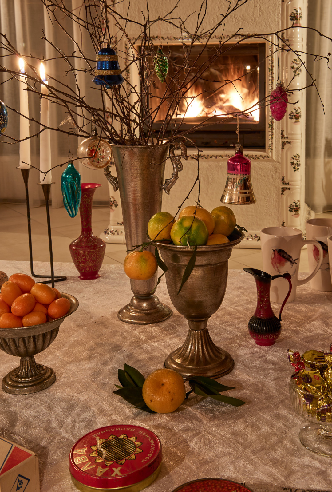 Новогодняя сервировка