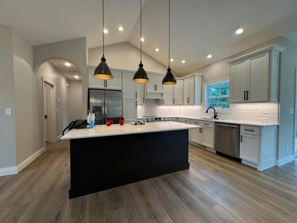Kitchen and living area 16