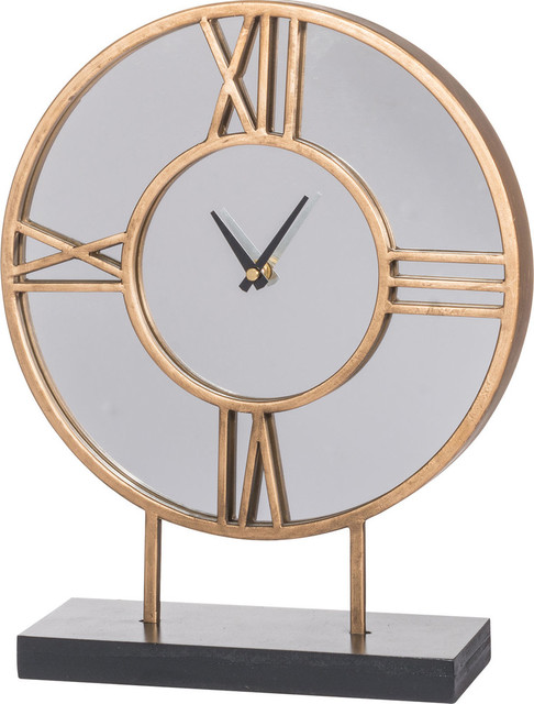Kenzo Table Clock 12 X4 X15 Contemporary Desk And Mantel