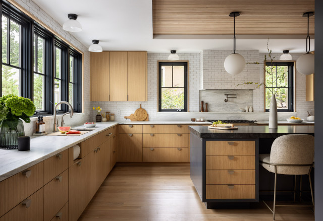 Maplewood Kitchen Remodel modern-kitchen