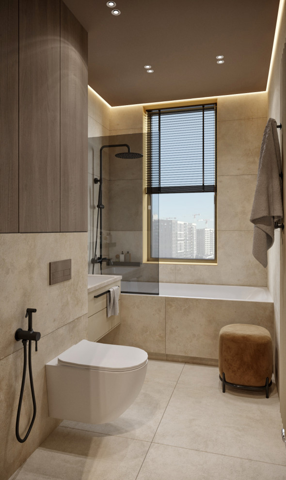 Проект трехкомнатная квартира 115 м²