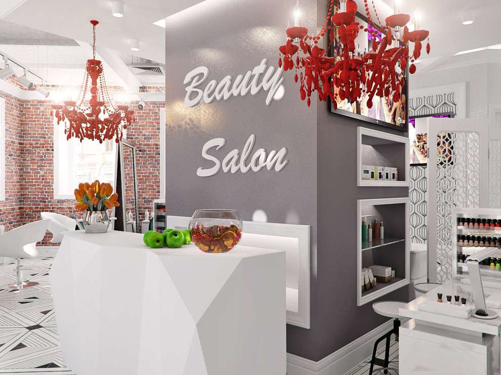 Салон красоты с орнаментами