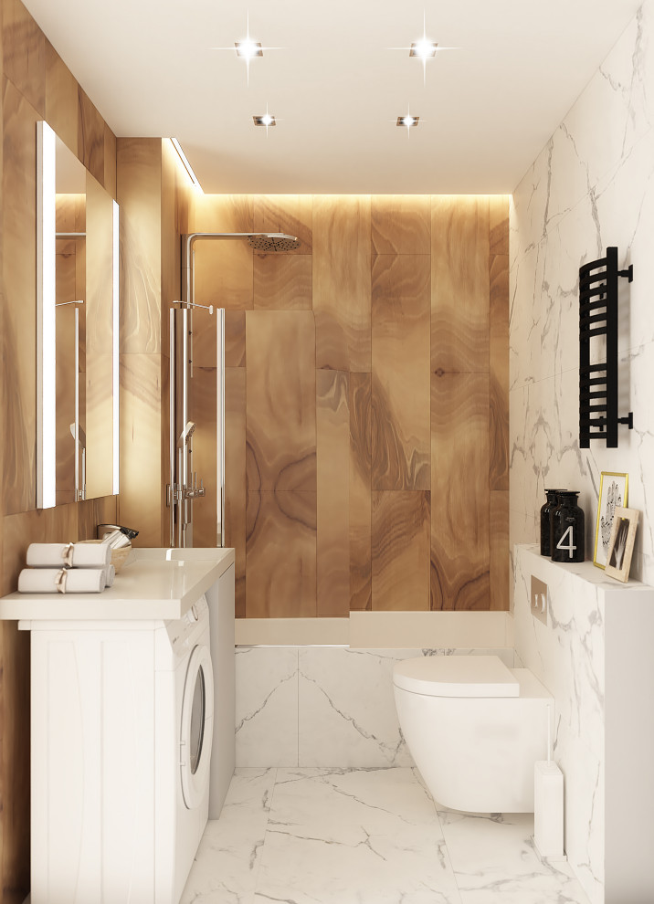 ЖК Парад планет, дизайн маленькой студии, 28 кв. м.