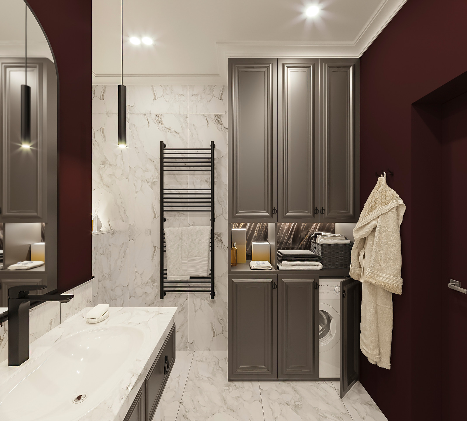 Двухкомнатная квартира для успешного молодого человека