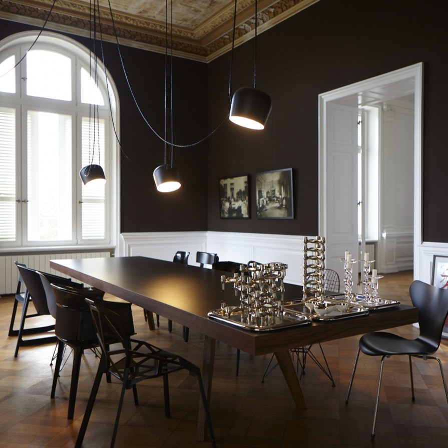 Contemporary dining room in Other.