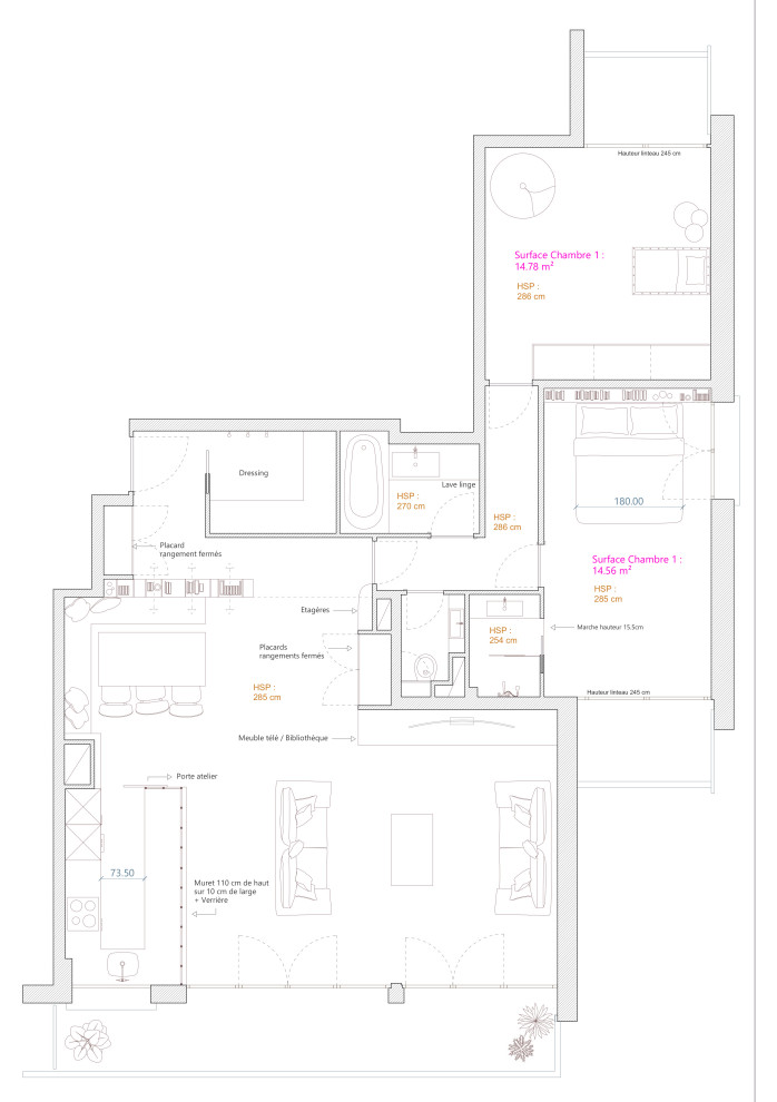 Projet - Proposition de plan - Option 3