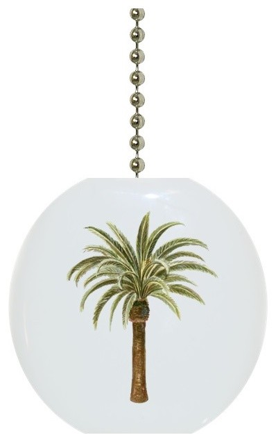 Palm Tree Ceiling Fan Pull Tropical, Palm Tree Ceiling Fan