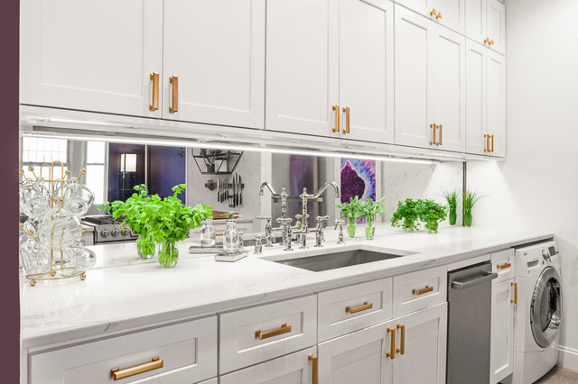 A KITCHEN FIT FOR THE LIGHTS ON BROADWAY (SWEETEN project) contemporary-kitchen