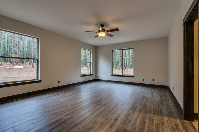 Lakeview Floorplan Master rustic-bedroom