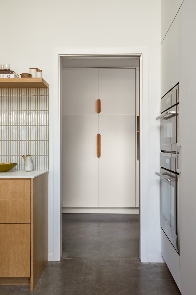 Australian Minimalist Ground-Up - Modern - Kitchen - San Francisco - by ...