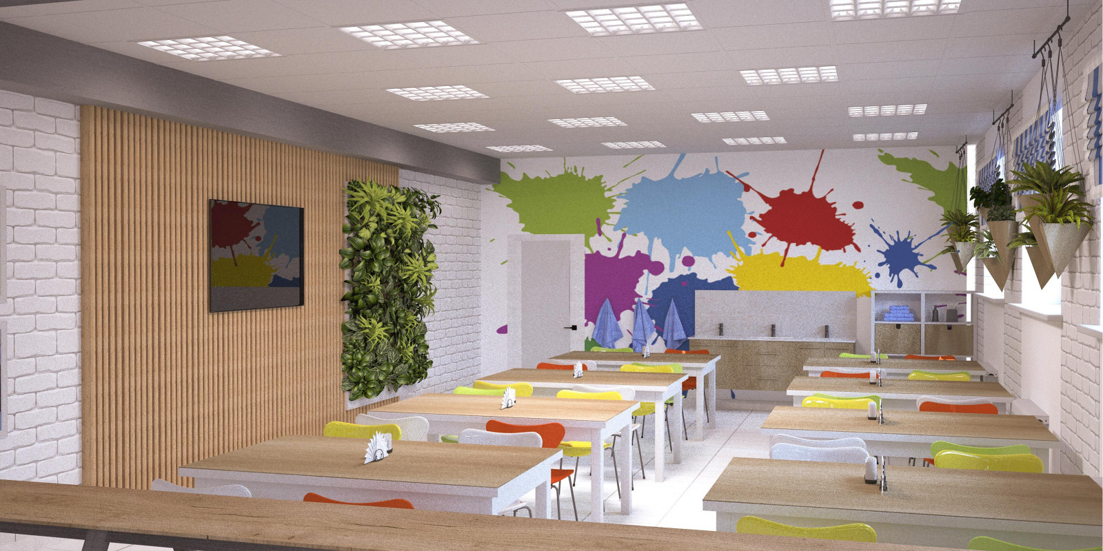 Дизайн интерьера МБОУ "ТЕРНОВСКАЯ СОШ"