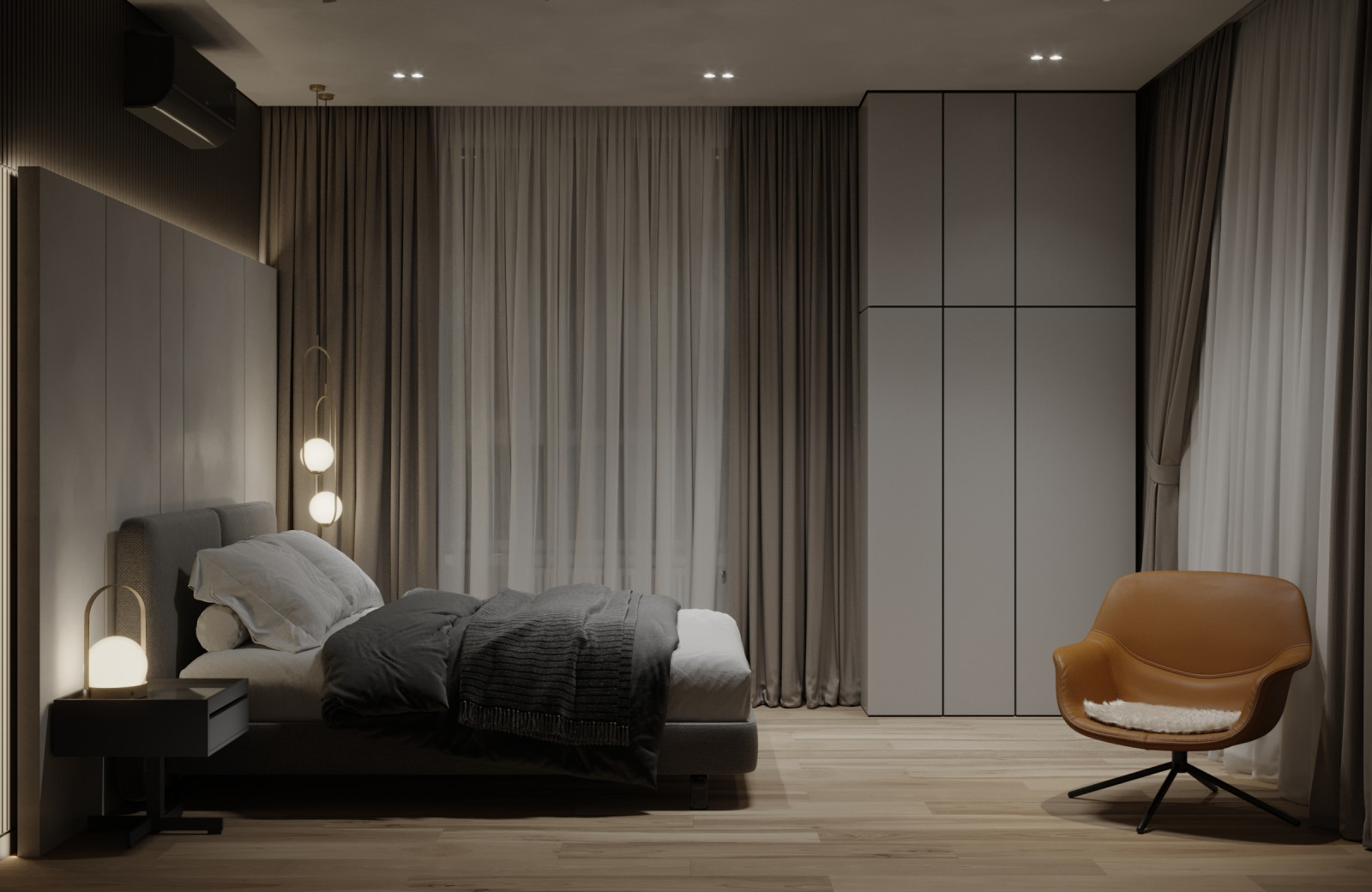 Дизайн проект квартиры в ЖК "Огни"