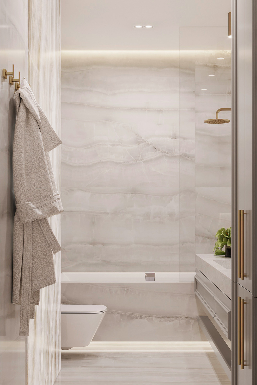 Дизайн-проект жилого дома в ЖК «Сердце Столицы» 80.3 кв.м